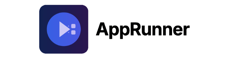 AppRunner logo with wordmark