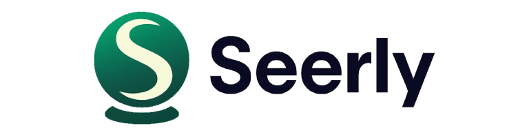 Seerly logo with wordmark